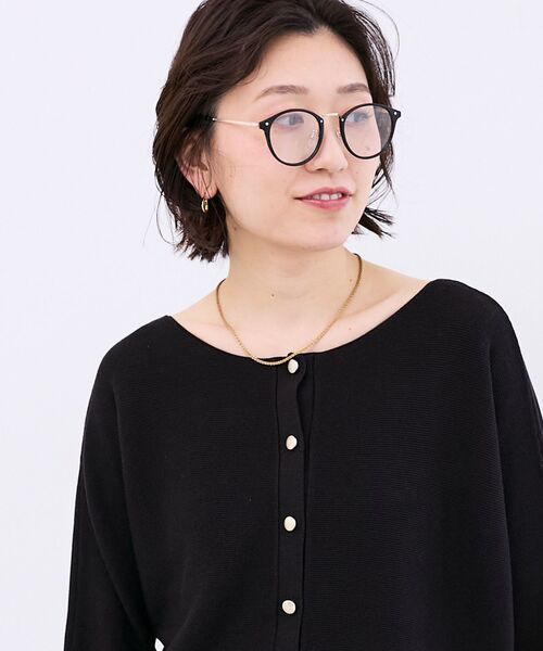 le.coeur blanc（ルクールブラン）の「メタルパーツ調光サングラス（サングラス・レディース・ブラック/ブラウン・FREE）」の19枚目の写真