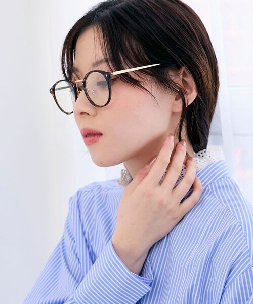 le.coeur blanc（ルクールブラン）の「メタルパーツ調光サングラス（サングラス・レディース・ブラック/ブラウン・FREE）」の22枚目の写真