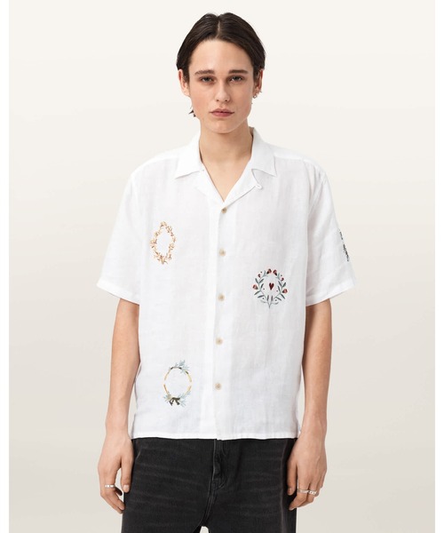 DECK LINEN SHORT SLEEVE SHIRT | DECK リネン 半袖 シャツ（シャツ