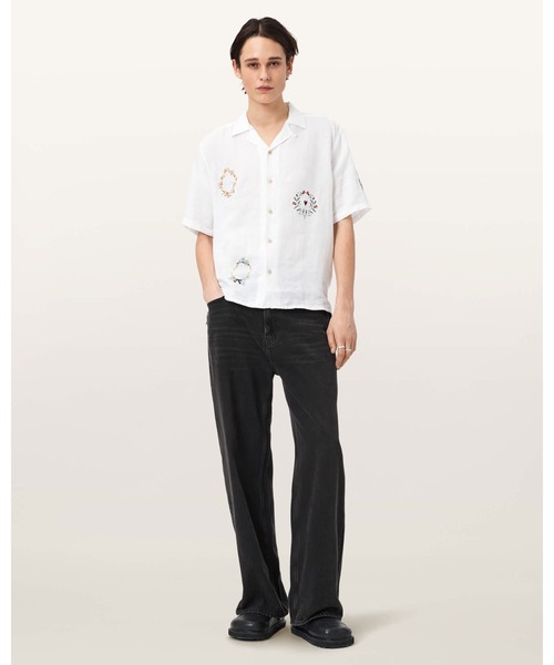 DECK LINEN SHORT SLEEVE SHIRT | DECK リネン 半袖 シャツ（シャツ 