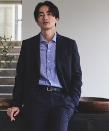 JUN STANDARD PICKS（ジュンスタンダードピックス）の「マイクロシアサッカージャケット/セットアップ対応/イージーケア/ドライタッチ（スーツジャケット）」