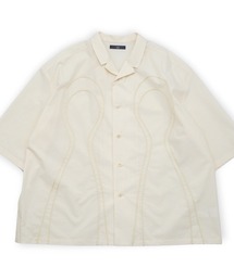ohta（オータ）の「【ohta】 white half jizo shirt（シャツ/ブラウス）」