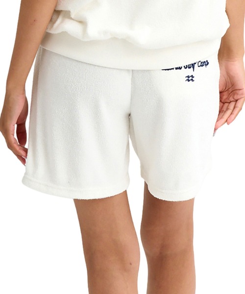 BILLABONG(ビラボン)の「BILLABONG/ビラボン ショートパンツ ハーフパンツ ショーツ パイル生地 セットアップ対応 BG013606(その他パンツ・レディース・アクア/ホワイト・L/M)」の6枚目の写真