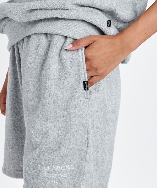 BILLABONG(ビラボン)の「BILLABONG/ビラボン ショートパンツ ハーフパンツ ショーツ パイル生地 セットアップ対応 BG013606(その他パンツ・レディース・アクア/ホワイト・L/M)」の10枚目の写真