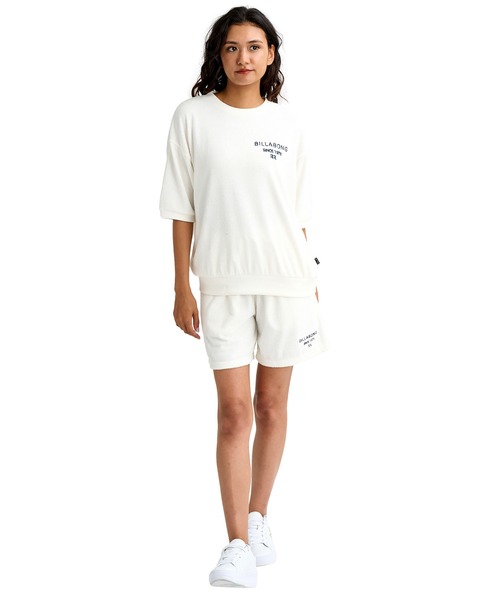 BILLABONG(ビラボン)の「BILLABONG/ビラボン ショートパンツ ハーフパンツ ショーツ パイル生地 セットアップ対応 BG013606(その他パンツ・レディース・アクア/ホワイト・L/M)」の7枚目の写真