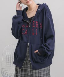 RETRO GIRL | フロントロゴパッチパーカー(パーカー)