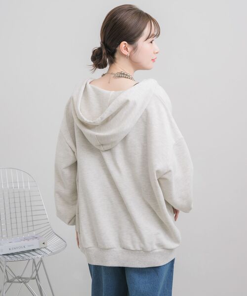 RETRO GIRL（レトロガール）の「フロントロゴパッチパーカー（パーカー・レディース・ホワイト系その他/ブルー・FREE）」の11枚目の写真