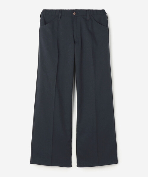 Bshop（ビショップ）の「Wrangler | 〈別注〉 WRANCHER ワイドスラックス NAVY MEN（その他パンツ・メンズ・ネイビー・S/L/M）」の2枚目の写真