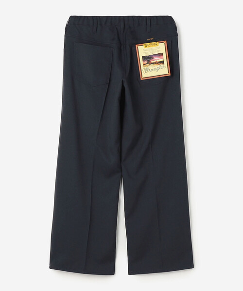 Bshop（ビショップ）の「Wrangler | 〈別注〉 WRANCHER ワイドスラックス NAVY MEN（その他パンツ・メンズ・ネイビー・S/L/M）」の3枚目の写真