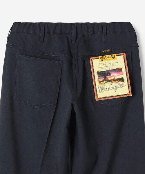 Bshop（ビショップ）の「Wrangler | 〈別注〉 WRANCHER ワイドスラックス NAVY MEN（その他パンツ・メンズ・ネイビー・S/L/M）」の6枚目の写真