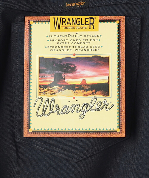 Bshop（ビショップ）の「Wrangler | 〈別注〉 WRANCHER ワイドスラックス NAVY MEN（その他パンツ・メンズ・ネイビー・S/L/M）」の8枚目の写真