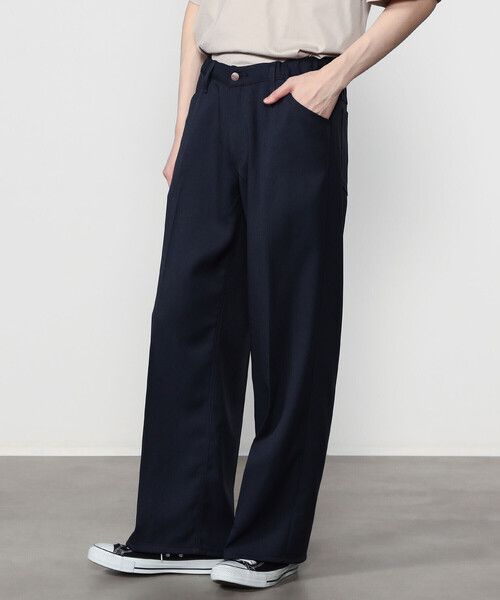 Bshop（ビショップ）の「Wrangler | 〈別注〉 WRANCHER ワイドスラックス NAVY MEN（その他パンツ・メンズ・ネイビー・S/L/M）」の15枚目の写真