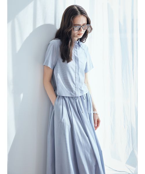 Mila Owen（ミラオーウェン）の「カラークリアフリームサングラス（サングラス・レディース・ブラウン・F）」の3枚目の写真