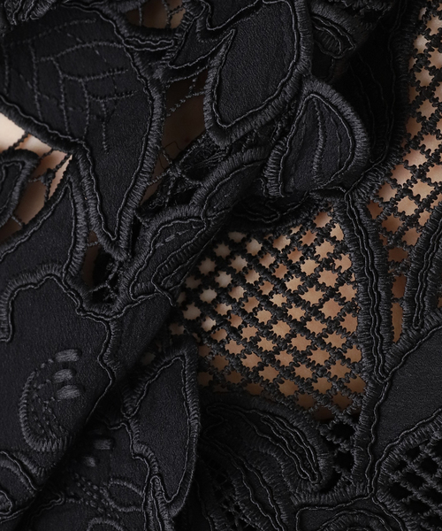 journal standard L'essage(ジャーナルスタンダードレサージュ)の「《追加》ケミカルコードレースノースリーブブラウス(シャツ/ブラウス・レディース・ホワイト/ブラック・FREE)」の21枚目の写真