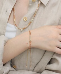 fredy emue | ストリングアジャストビーズブレス(ブレスレット)