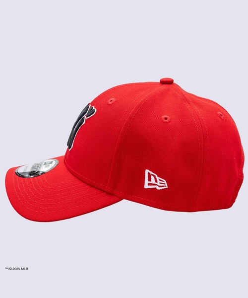 BASICKS（ベイシックス）の「x Newera Yankees Cap（キャップ・メンズ・レッド/ブラック・FREE）」の7枚目の写真