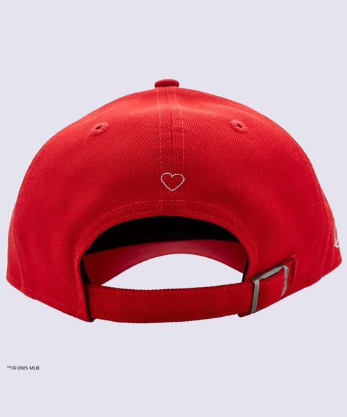 BASICKS（ベイシックス）の「x Newera Yankees Cap（キャップ・メンズ・レッド/ブラック・FREE）」の8枚目の写真