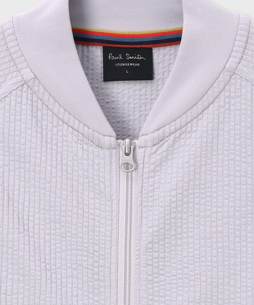 Paul Smith（ポールスミス）の「ニットサッカー ジップアップブルゾン【853361 7134S】（ブルゾン・メンズ・ネイビー/グレー/ブラック・LARGE/MEDIUM）」の10枚目の写真