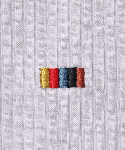 Paul Smith（ポールスミス）の「ニットサッカー ジップアップブルゾン【853361 7134S】（ブルゾン・メンズ・ネイビー/グレー/ブラック・LARGE/MEDIUM）」の11枚目の写真