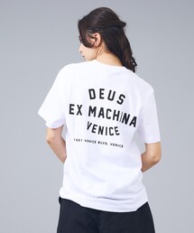 DEUS EX MACHINA | 【DEUS / デウス】VENICE SKULL / バックプリント 半袖Tシャツ / ユニセックス(Tシャツ/カットソー)