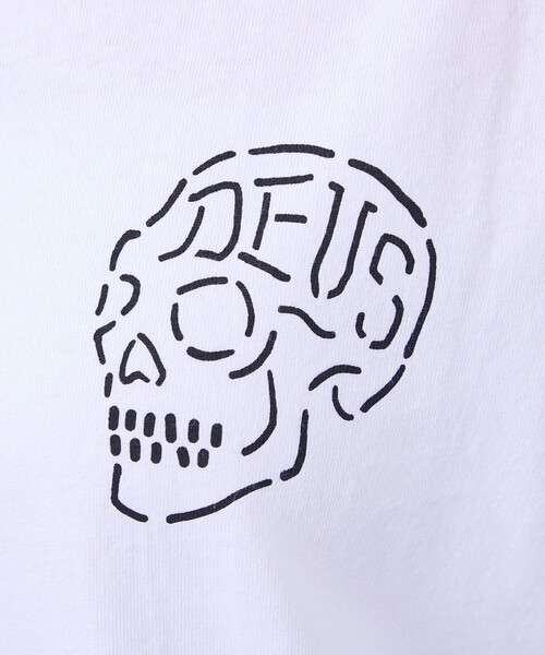 DEUS EX MACHINA（デウスエクスマキナ）の「【DEUS / デウス】VENICE SKULL / バックプリント 半袖Tシャツ / ユニセックス（Tシャツ/カットソー・メンズ・ブラック/ホワイト・M）」の5枚目の写真