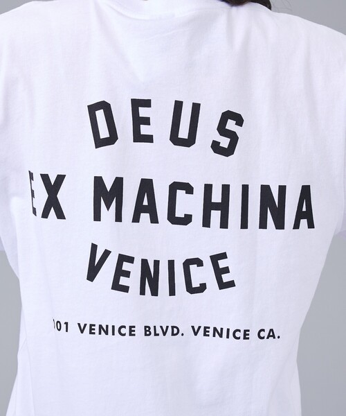 DEUS EX MACHINA（デウスエクスマキナ）の「【DEUS / デウス】VENICE SKULL / バックプリント 半袖Tシャツ / ユニセックス（Tシャツ/カットソー・メンズ・ブラック/ホワイト・M）」の9枚目の写真