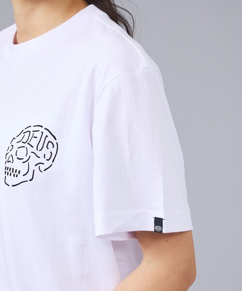 DEUS EX MACHINA（デウスエクスマキナ）の「【DEUS / デウス】VENICE SKULL / バックプリント 半袖Tシャツ / ユニセックス（Tシャツ/カットソー・メンズ・ブラック/ホワイト・M）」の11枚目の写真
