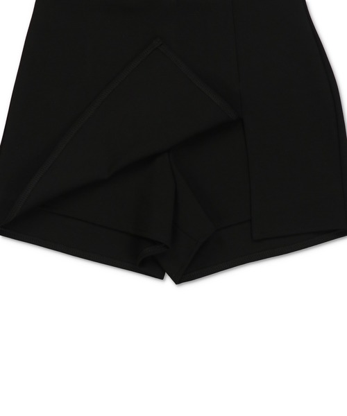 SPINNS(スピンズ)の「タイトミニスカート/スリット/ウエストゴム(スカート・レディース・ブラック・ONESIZE)」の10枚目の写真