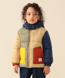 BEAMS mini | 機能綿 フード ブルゾン 2026FW（90～150cm）カジュアル プチプラ 通園 通学(ブルゾン)