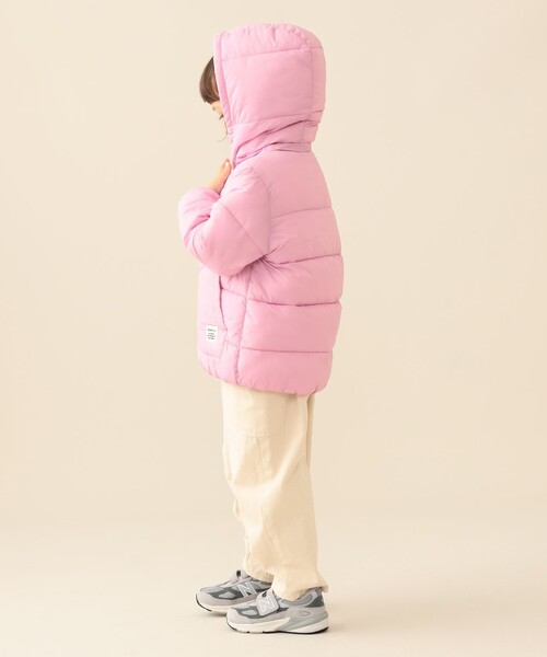BEAMS mini(ビームスミニ)の「機能綿 フード ブルゾン 2026FW(90~150cm)カジュアル プチプラ 通園 通学(ブルゾン・キッズ・ピンク/その他/ネイビー・110/100/150/90/140/130/120)」の10枚目の写真