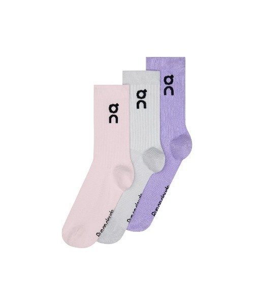 On（オン）の「On Logo Sock High 3P（オン ロゴ ソック ハイ 3P）（ソックス/靴下・メンズ・マルチ・26cm/25.5cm）」の2枚目の写真