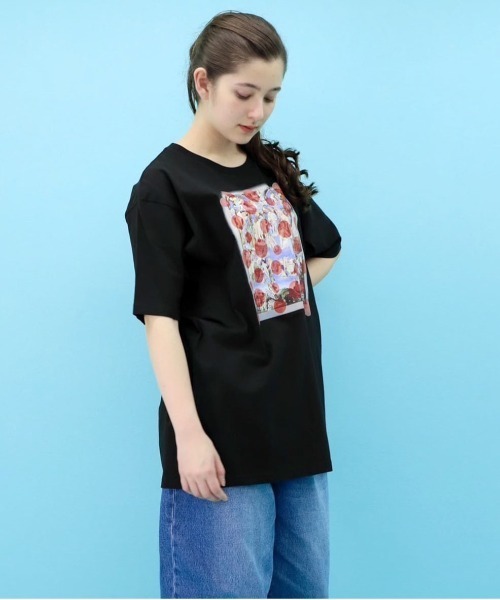 KawaeKayo(カワエカヨ)の「Tシャツ-最後の審判・赤ドット(Tシャツ/カットソー・レディース・ブラック・XXL)」の5枚目の写真