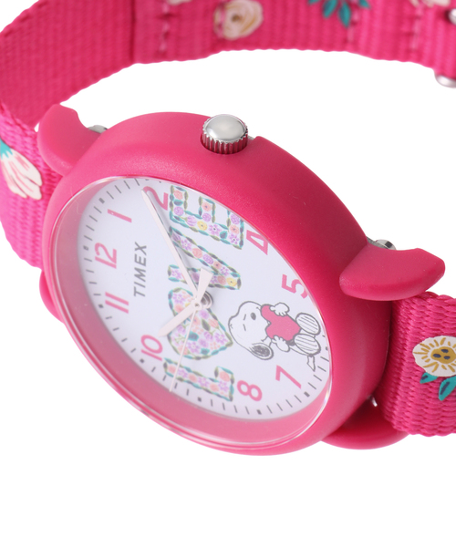 HIROB(ヒロブ)の「Web限定 TIMEX WATCH WEEKENDER TW2W83200(アナログ腕時計・レディース・ピンク・FREE)」の3枚目の写真