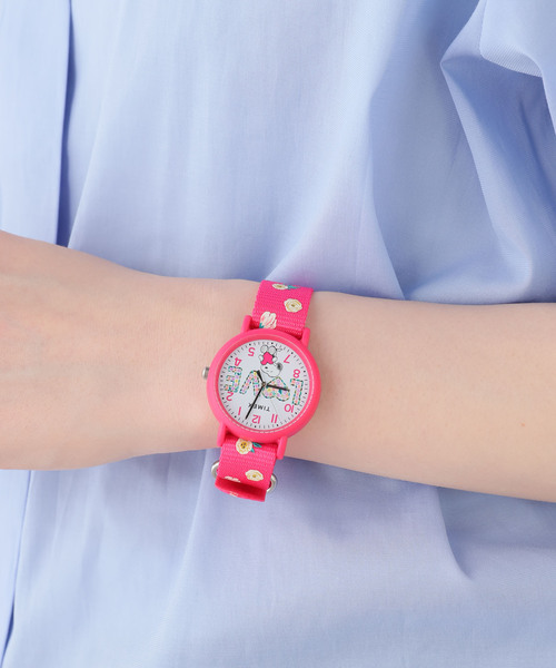 HIROB(ヒロブ)の「Web限定 TIMEX WATCH WEEKENDER TW2W83200(アナログ腕時計・レディース・ピンク・FREE)」の11枚目の写真