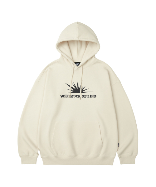 WILDROCK(ワイルドロック)の「サンバーストオーバーサイズフード_8COL(パーカー・メンズ・ブラック/チャコール/ベージュ/ダークグレー/ネイビー/バーガンディー/ブルー/アイボリー・SMALL/MEDIUM/LARGE)」の16枚目の写真