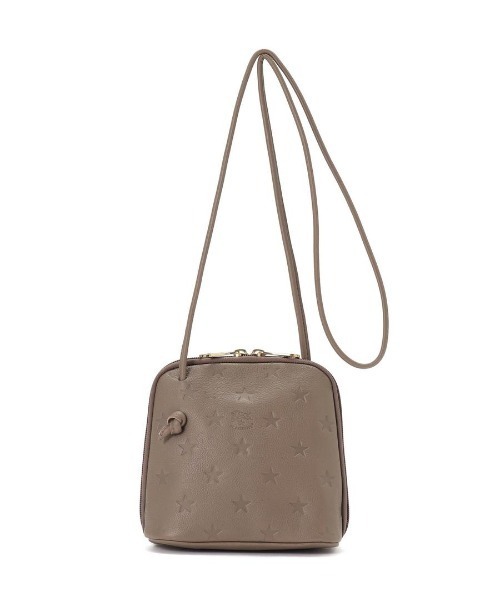 IL BISONTE(イルビゾンテ)の「IL BISONTE / クロスボディバッグ / 2026 SPRING SUMMER / JAPAN EXCLUSIVE(ショルダーバッグ・レディース・オリーブ/ブラック/グレー・FREE)」の1枚目の写真