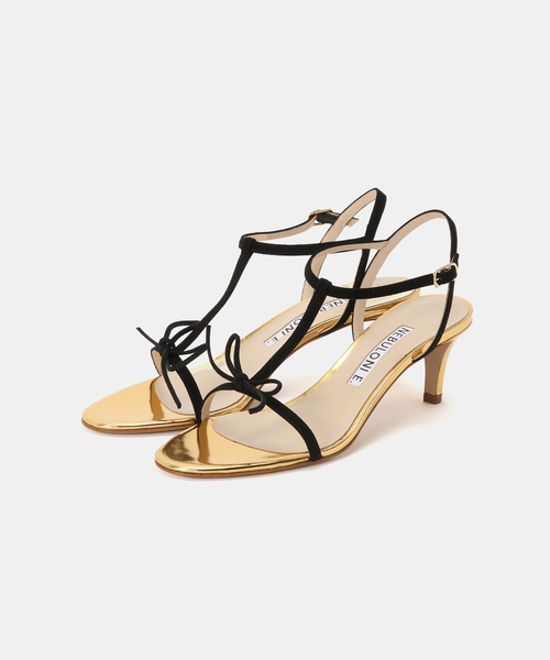 IENA(イエナ)の「NEBULONI E./ネブロー二 リボンサンダル 36114360(サンダル・レディース・ブラック・35.5/37/38)」の6枚目の写真