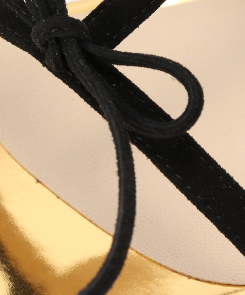 IENA(イエナ)の「NEBULONI E./ネブロー二 リボンサンダル 36114360(サンダル・レディース・ブラック・35.5/37/38)」の13枚目の写真