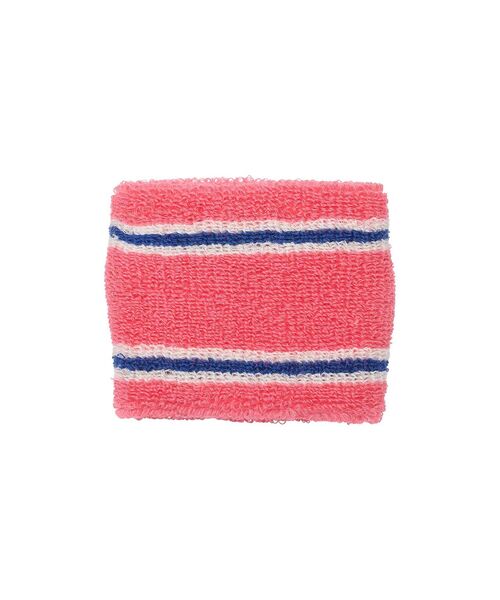 HYSTERIC GLAMOUR(ヒステリックグラマー)の「FAST LOGO刺繍 リストバンド(その他・レディース・ピンク/ブラック/イエロー・FREE)」の5枚目の写真