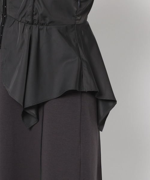 HARE（ハレ）の「2Pビスチェレイヤーキャミワンピース(HARE)（ワンピース・レディース・グレー/ブラック・FREE）」の11枚目の写真