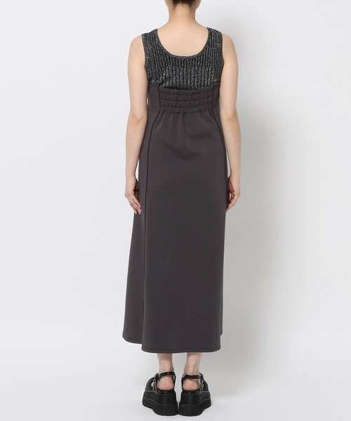 HARE（ハレ）の「2Pビスチェレイヤーキャミワンピース(HARE)（ワンピース・レディース・グレー/ブラック・FREE）」の16枚目の写真