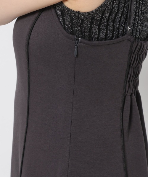 HARE（ハレ）の「2Pビスチェレイヤーキャミワンピース(HARE)（ワンピース・レディース・グレー/ブラック・FREE）」の22枚目の写真
