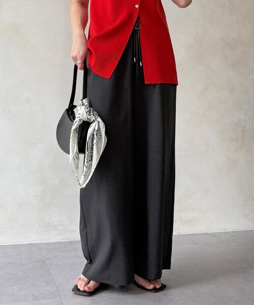 DouDou(ドゥドゥ)の「【WEB限定】タンブラーブッチャーイージーパンツ(その他パンツ・レディース・ライトグレー/ピンク/ブラウン/グレー・FREE)」の12枚目の写真