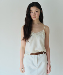 HOMEBODY THINGS（ホームバディ ティングズ）の「Satin Lace Bustier (IVORY)（Tシャツ/カットソー）」