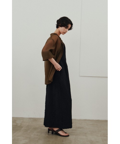 STYLEMIXER（スタイルミキサー）の「バックオープンナローキャミドレス（ワンピース・レディース・アイボリー/ブラック/ブラウン・SMALL/MEDIUM）」の17枚目の写真