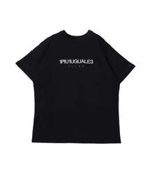 【1PIU1UGUALE3】 REVERSE PRINT TEE ブランドロゴプリント Tシャツ