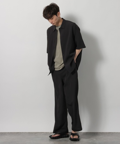 LAKOLE（ラコレ）の「楊柳ジャガードトラウザー /648306（その他パンツ・メンズ・ブラック/テラコッタ/グレイッシュベージュ/カーキ・MEDIUM/LARGE）」の18枚目の写真