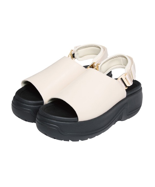 SHAKA(シャカ)の「SHAKA 厚底サンダル VACAY EVOL CHUNKY(サンダル・レディース・ブラウン/ブラック/キナリ・23/22/25/24)」の6枚目の写真