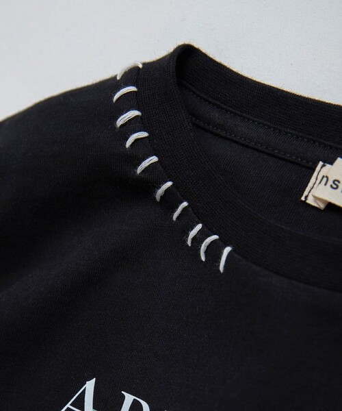BRANSHES（ブランシェス）の「フォトグラフィック半袖Tシャツ（Tシャツ/カットソー・キッズ・アイボリー/ブラック・100/150/130/140/120/110）」の8枚目の写真