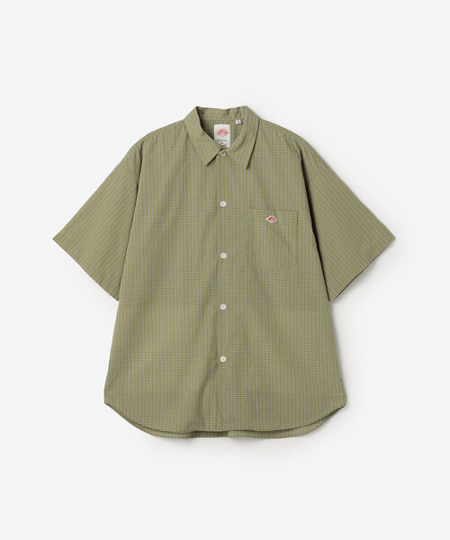 DANTON（ダントン）の「DANTON | ボイルポプリン 半袖ワークシャツ MEN